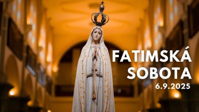 TV LUX / PRIAMY PRENOS MODLITBY SVÄTÉHO RUŽENCA A SVÄTEJ OMŠE - FATIMSKÁ SOBOTA – Sobota 6. 9. 2025