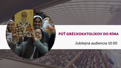 TV LUX / Priamy Prenos z Jubilejnej Audiencie Gréckokatolíckej Púte Slovákov – Sobota 25. 10. 2025