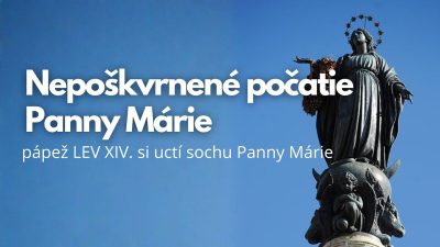 TV LUX / PÁPEŽ LEV XIV. SI UCTÍ SOCHU PANNY MÁRIE NA ŠPANIELSKOM NÁMESTÍ V RÍME – Pondelok 8. 12. 2025