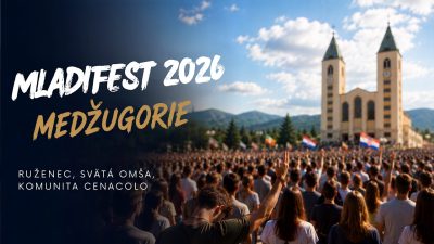 TV LUX / PRIAMY PRENOS Z MLADIFESTU V MEDŽUGORÍ - RUŽENEC, SVÄTÁ OMŠA A KOMUNITA CENACOLO – Utorok 4. 8. 2026