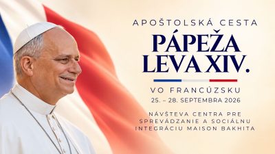 TV LUX / PRIAMY PRENOS APOŠTOLSKEJ CESTY PÁPEŽA LEVA XIV. DO FRANCÚZKA – Sobota 26. 9. 2026