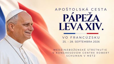 Priamy Prenos Apoštolskej Cesty Pápeža Leva XIV. do Francúzska - Pondelok 28. 9. 2026