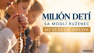 TV LUX / Milión Detí sa Modlí Ruženec so Svätým Otcom – Štvrtok 1. 10. 2026