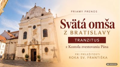 TV LUX / Priamy Prenos Svätej Omše z Bratislavy - Tranzitus – Sobota 3. 10. 2026