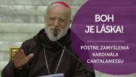 TV LUX / BOH JE LÁSKA! | Pôstne zamyslenia kardinála Cantalamessu