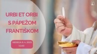 TV LUX / PRIAMY PRENOS URBI ET ORBI S PÁPEŽOM FRANTIŠKOM Z VATIKÁNU – Nedeľa 9. 4. 2023