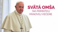 TV LUX / Svätá omša na pamiatku Pánovej večere (z Vatikánu)