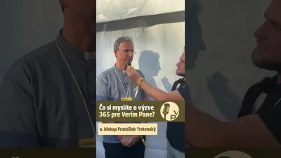 Prečo podporiť VERÍM PANE 365? | biskup František Trstenský