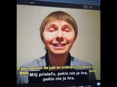 Martin Harčár / Varovanie pre kresťanov a nekresťanov. KS Milosť veľký Krtíš aj v Lučenci FB Martin Oláh