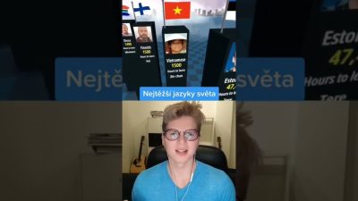 Martin Harčár / Nejtěžší jazyky na světě 🙀#Shorts
