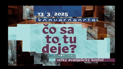 Pastirčák Daniel / Čo sa to tu deje? / Halík, Pastirčák, Čaputová / úvodné podujatie 26. ročníka festivalu Konvergencie