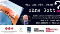 Tomáš Halík / Gottlos werden oder Gott loswerden? Vortrag von Prof. Dr. h.c. Tomáš Halík beim digitalen Kongress