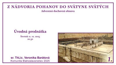 Komunita Blahoslavenstiev / 01_ÚVOD