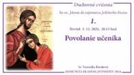 Komunita Blahoslavenstiev / 01_POVOLANIE UČENÍKA