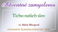Komunita Blahoslavenstiev / 03_TRETIA ADVENTNÁ NEDEĽA 2021