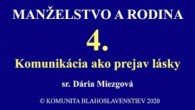 Komunita Blahoslavenstiev / 04_KOMUNIKÁCIA AKO PREJAV LÁSKY