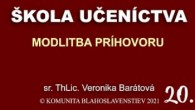 Komunita Blahoslavenstiev / 20_MODLITBA PRÍHOVORU