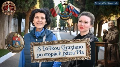 Po stopách pátra Pia: Unikátna exkurzia po cintoríne s Ivetou Graziano (Fatima TV, ep. 107)