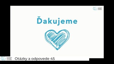 Slovensky dohovor za rodinu / Otázky a Odpovede 45