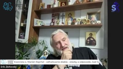 Slovensky dohovor za rodinu / Online vo svete_Exorcista o. Marián Rajchel - odhaľovanie diabla - otázky a odpovede, časť 3