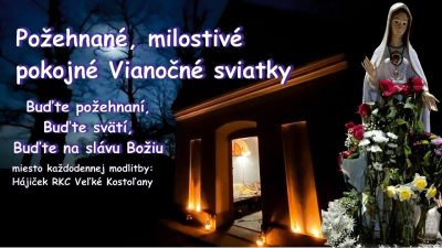 Slovensky dohovor za rodinu / LIVE čakanie na Pána : pondelok 23.12.2024 19:20 - 7:00 Hájiček RKC Veľké Kostoľany