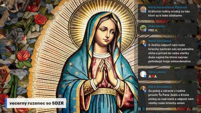Slovensky dohovor za rodinu / Večerný ruženec so SDZR