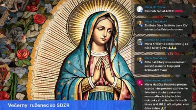 Slovensky dohovor za rodinu / Večerný ruženec so SDZR