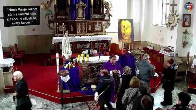 Slovensky dohovor za rodinu / 22.3.2026 nedeľa - Svätá omša a pobožnosť k sv. Šarbelovi farnosť Lúčky - Kúpele