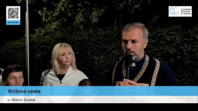 Slovensky dohovor za rodinu / Križova cesta z Medžugoria - o. Martin Dudok (Nahrávka zo septembra)