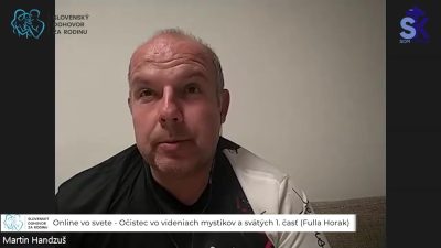 Slovensky dohovor za rodinu / Online - Očistec relácie