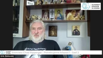 Slovensky dohovor za rodinu / Online vo svete_Exorcista Chad Ripperger - Potrebujeme kňazov- - časť 2