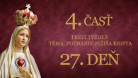 Slovensky dohovor za rodinu / 33. dňová príprava na zasvätenie sa podľa sv. Ľ. M. Grigniona - 27. deň