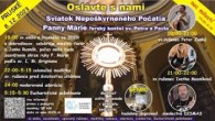 Slovensky dohovor za rodinu / LIVE prenos - piatok z Pruského 8.12.2023 od 19:00: Sviatok Nepoškvrneného počatia P. Márie