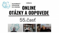 Slovensky dohovor za rodinu / Online špeciál – Otázky a odpovede (55. časť) PREMIÉRA